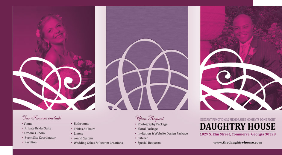 Daughtry House Promotional Postcard