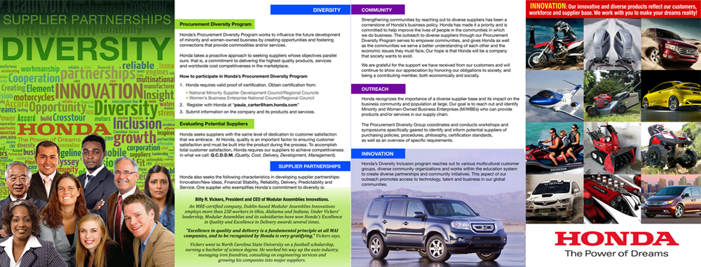 Honda Brochure - BACK