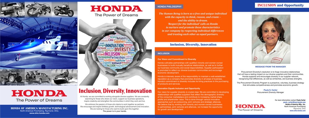 Honda Brochure - FRONT