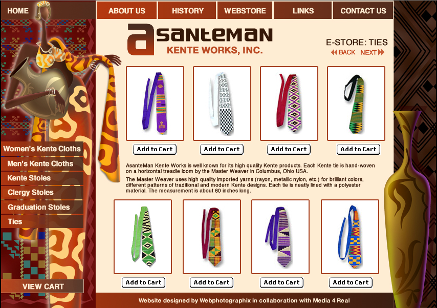 Universal Wigs Static Webpage Layout