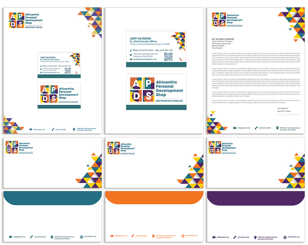 APDS Business Cards and Appointment Card