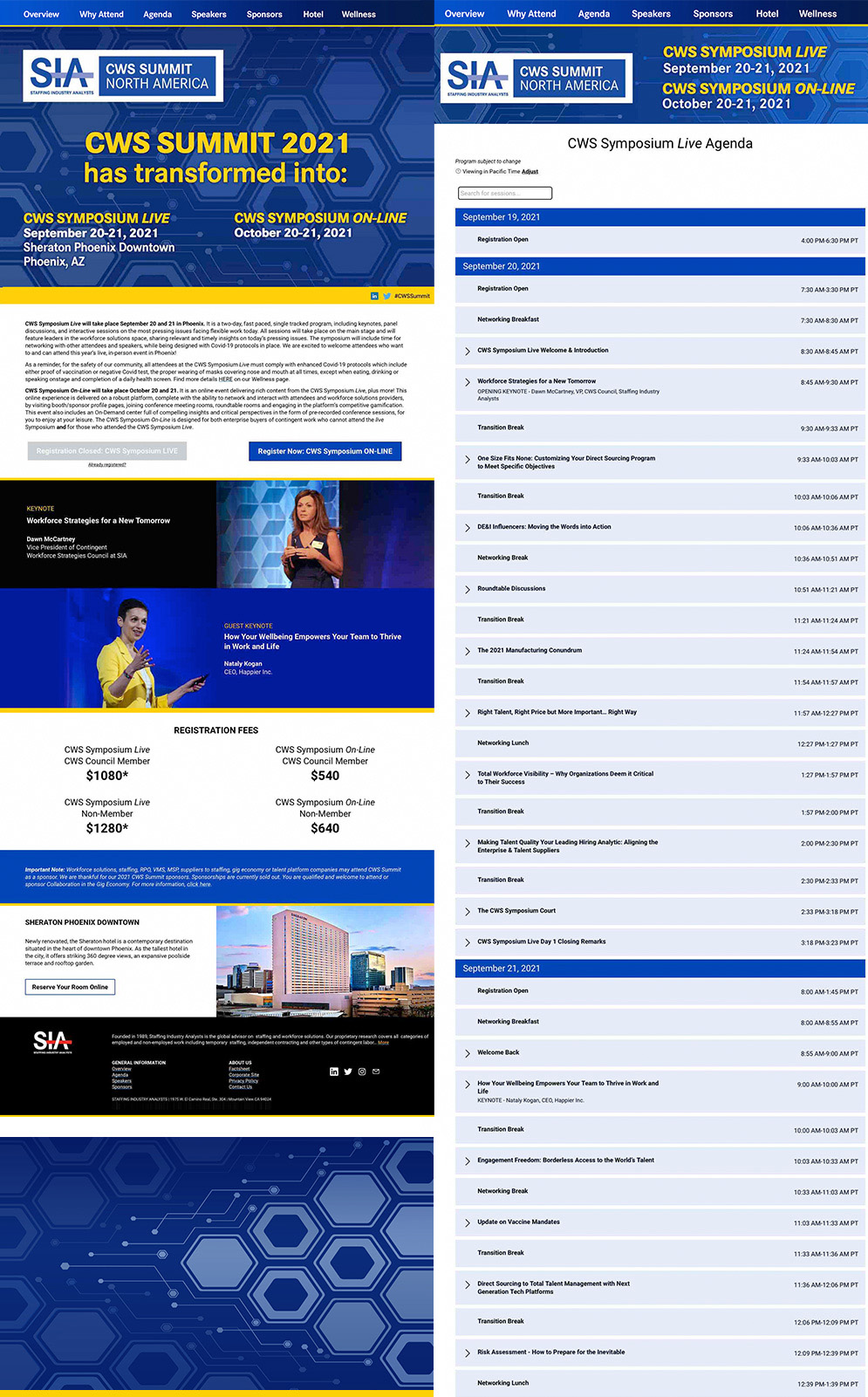 CWSNA Conference header