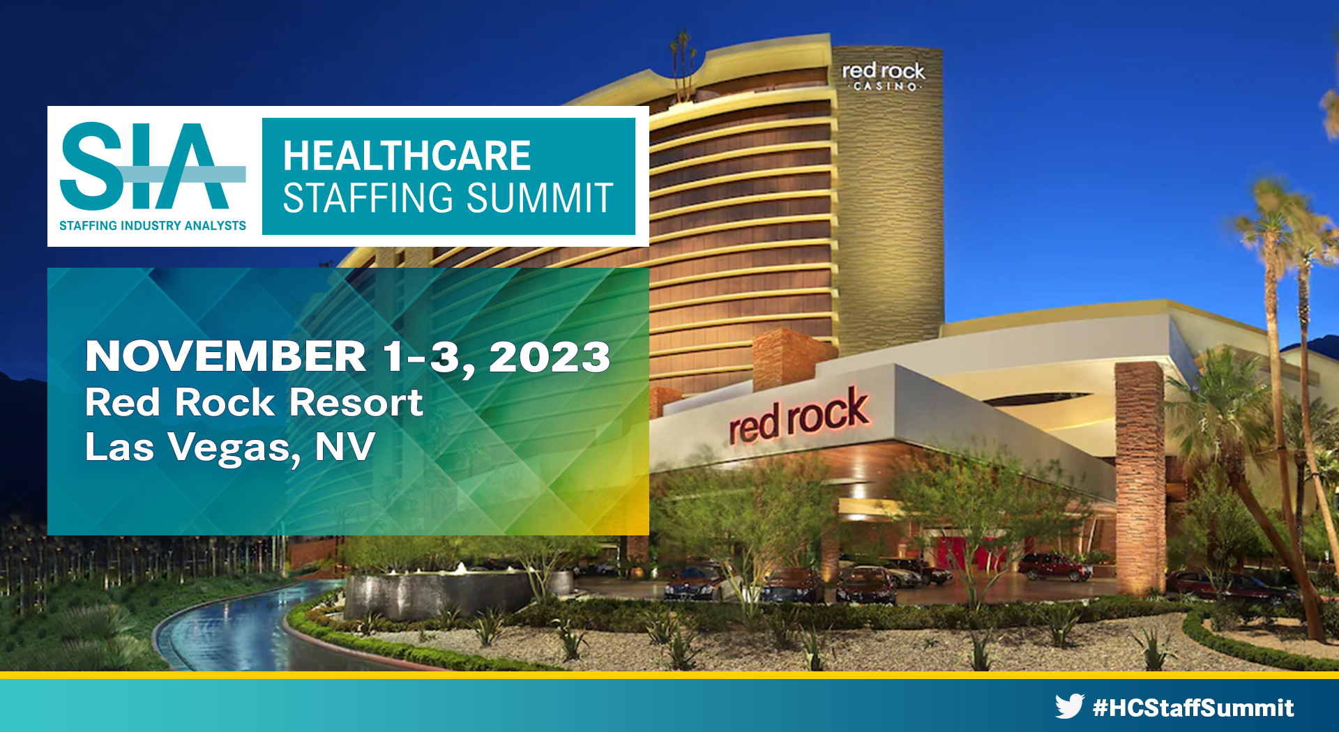 SIA Healthcare Staffing Summit 2023 Hero Image