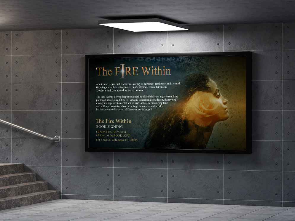 The Fire Within Horizontal Sign