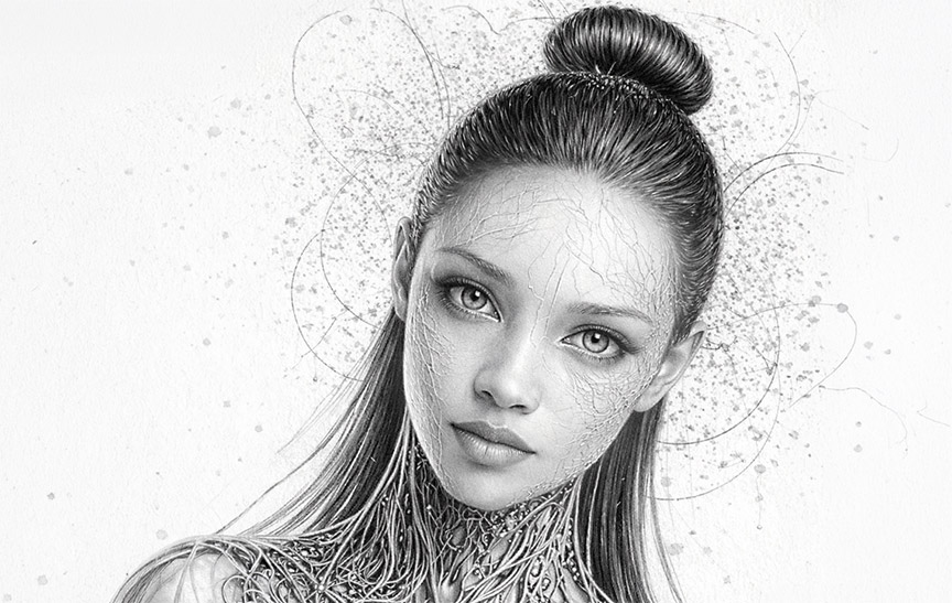 Light beauty variation — editorial elegance emphasis