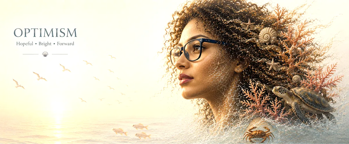 Long landscape banner application for The Ocean Within