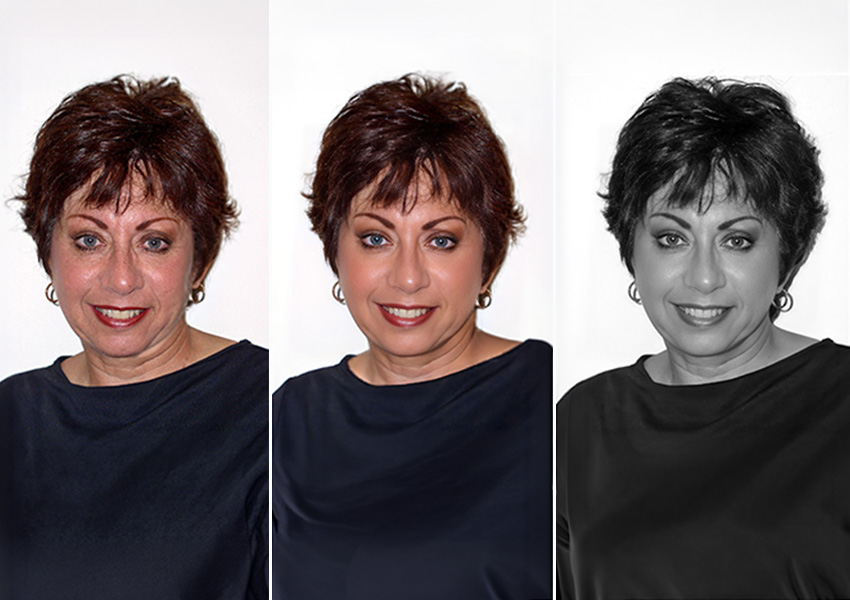 Retouching Mature Skin photo
