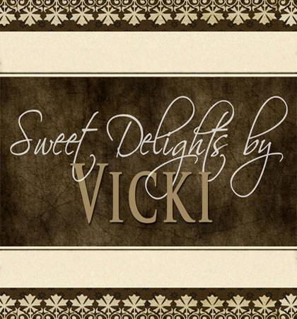 Sweet Delights by Vicki brand identity, web and app design