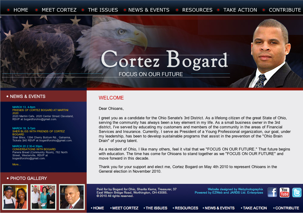 Webpage Layout