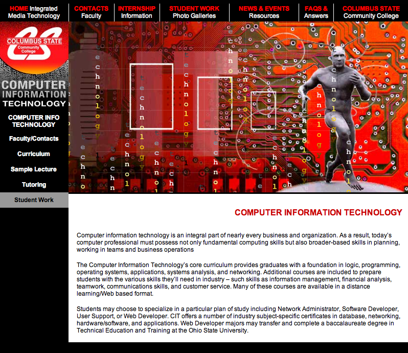 Webpage Layout