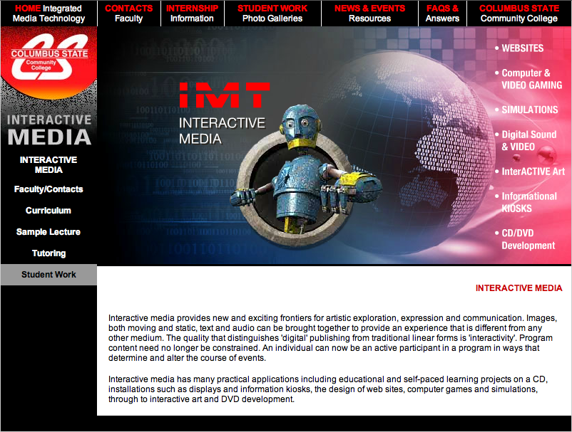 Webpage Layout