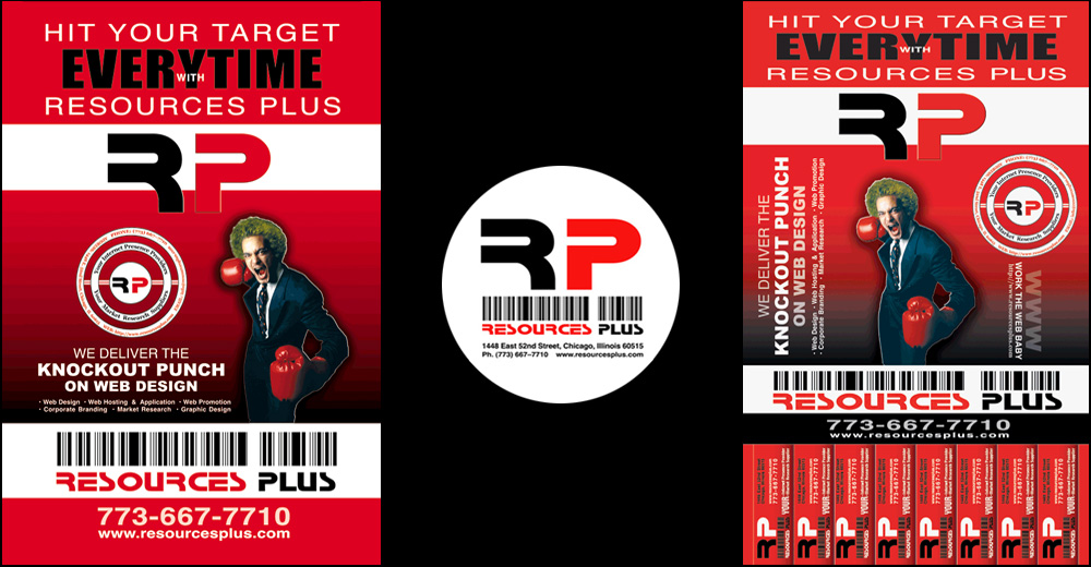 Resources Plus promotional flyer design