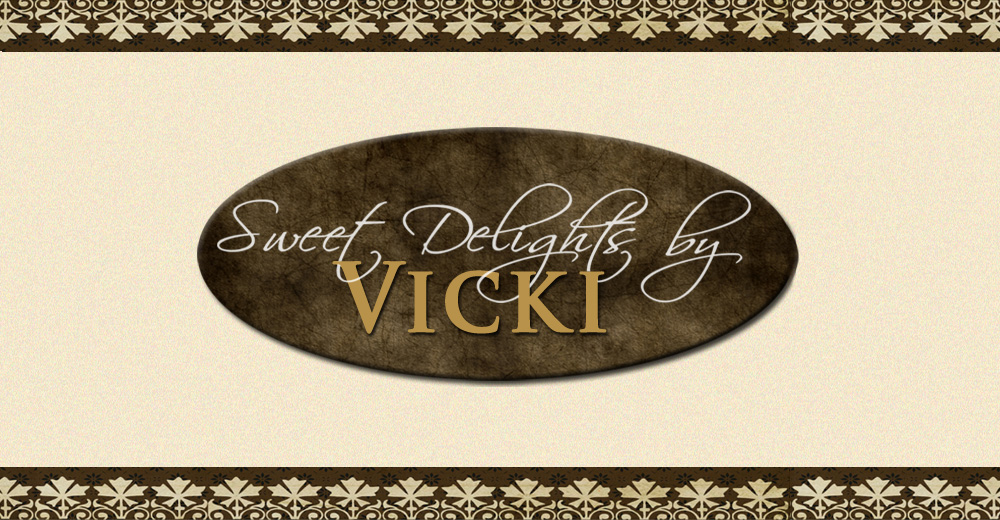 Sweet Delights by Vicki logo design