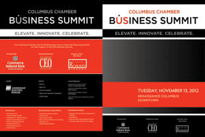 Columbus Chamber — Business Summit Program by Giselle White