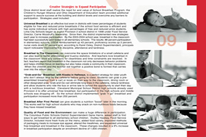 Children's Hunger Alliance — Ohio Breakfast Report by Giselle White