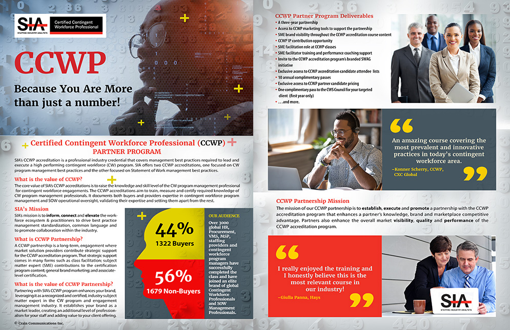 SIA CCWP alternative brochure concept 2, exploring the same tech-savvy direction with different visuals