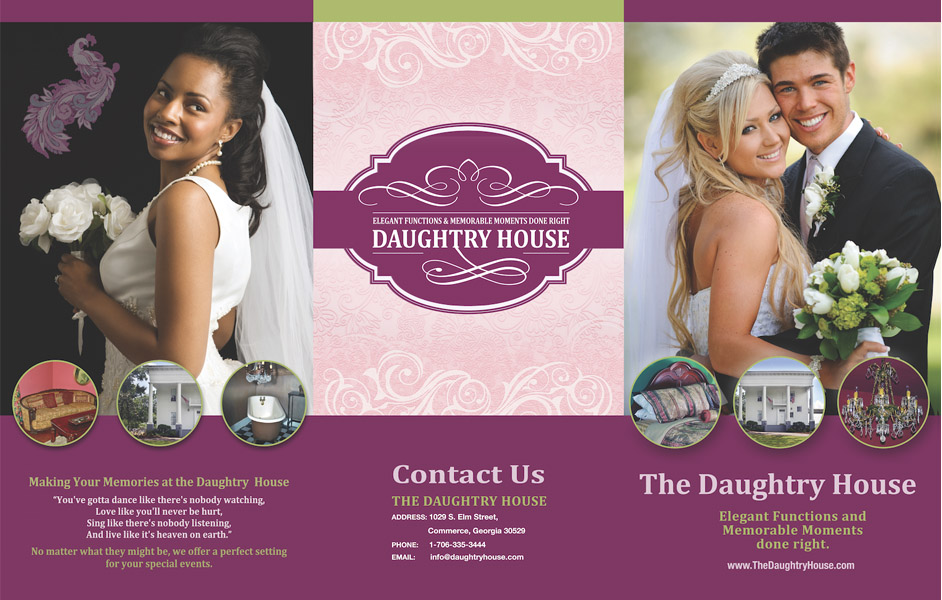 The Daughtry House promotional brochure exterior