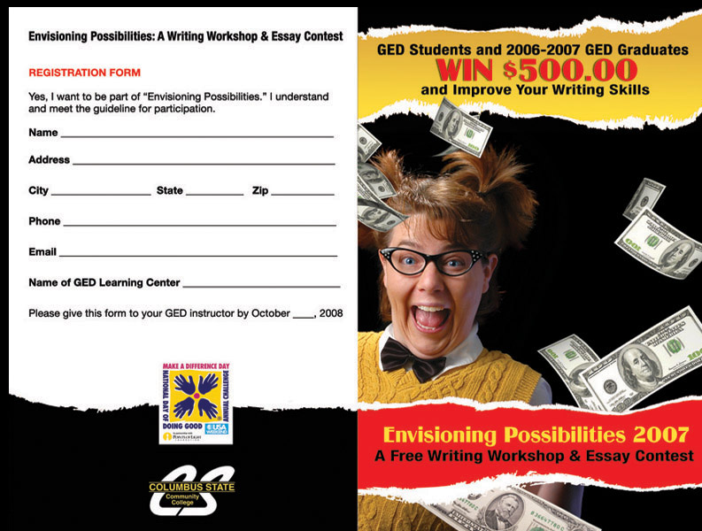Columbus State Writing Workshop Program — project view 3 by Giselle White / Webphotographix