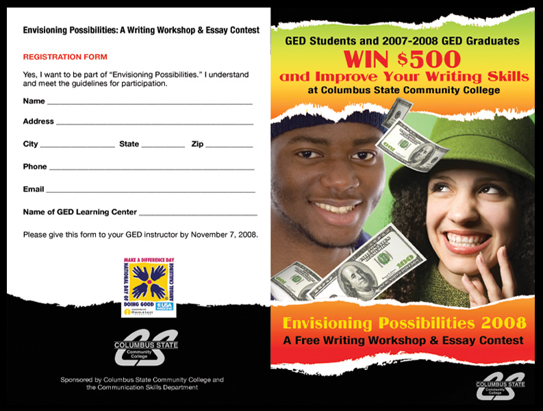 Columbus State Writing Workshop Program — project view 1 by Giselle White / Webphotographix