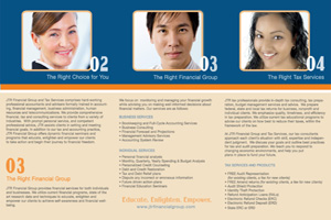 JTR Financial Group — Financial Services Brochure by Giselle White