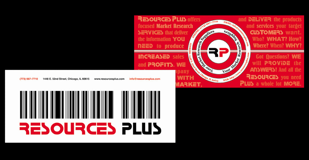 Resources Plus capabilities brochure exterior