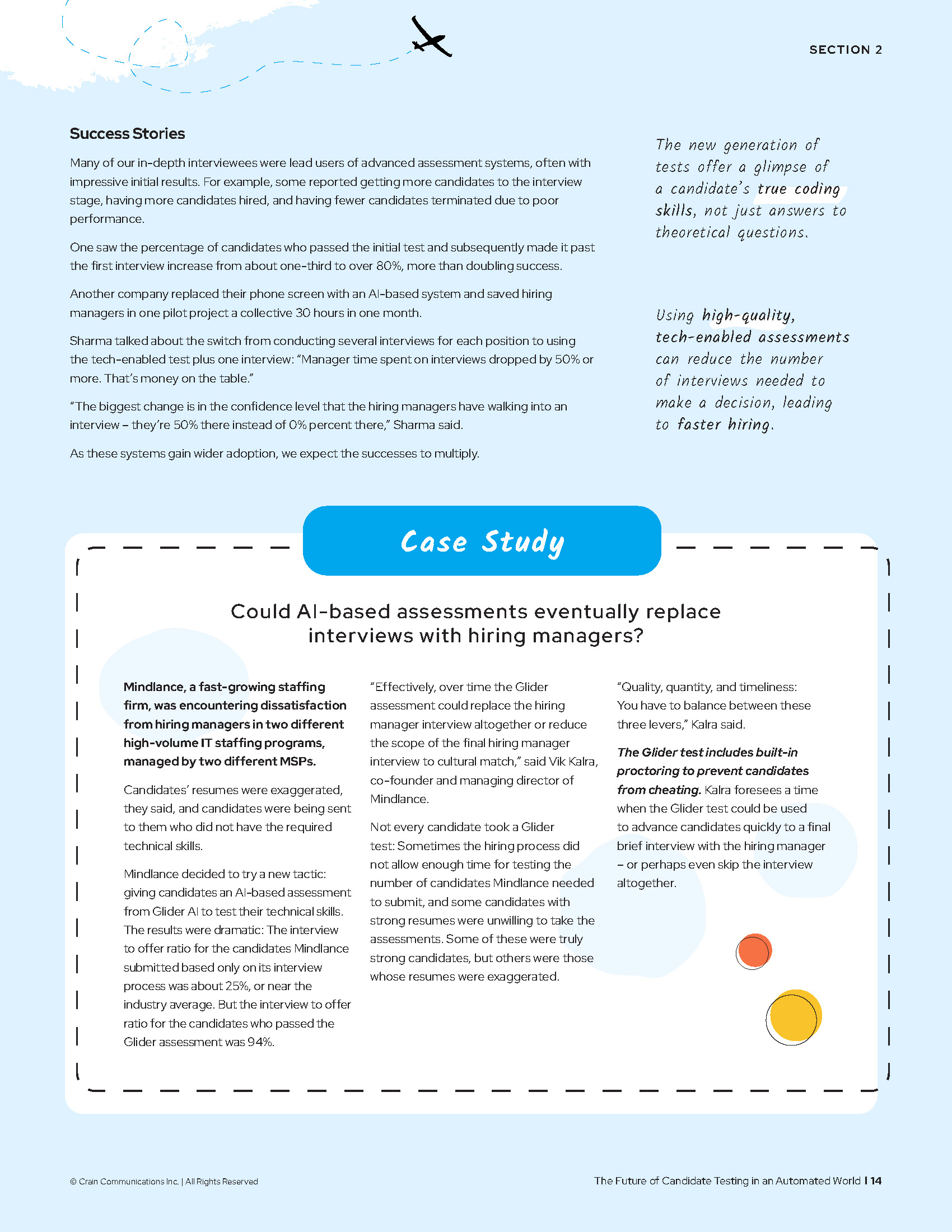 Glider custom research report page 14
