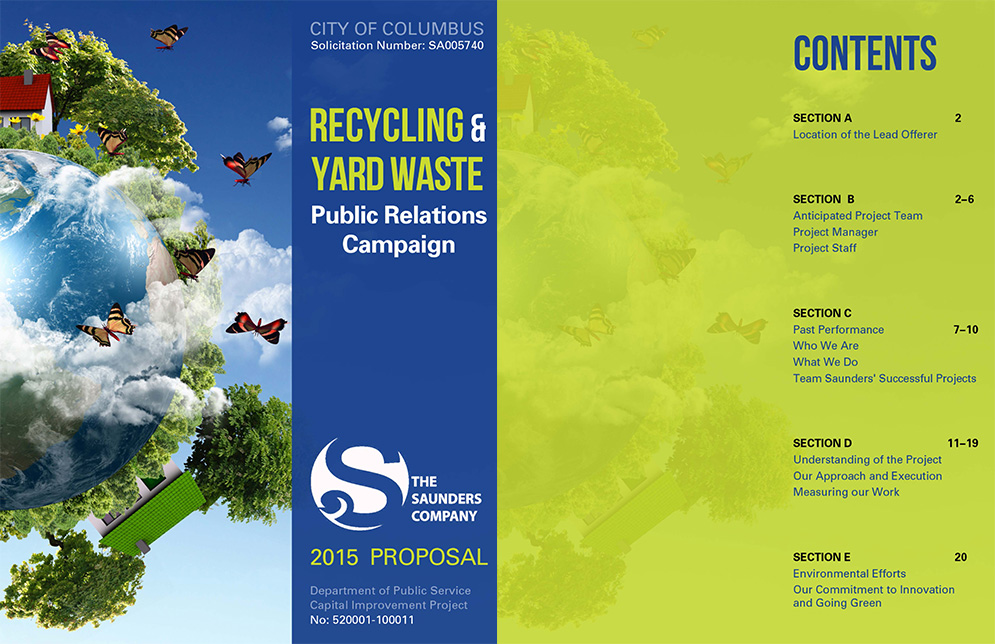 The Saunders Company Recycling Proposal — project view 1 by Giselle White / Webphotographix