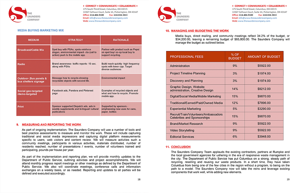 The Saunders Company Recycling Proposal — project view 6 by Giselle White / Webphotographix