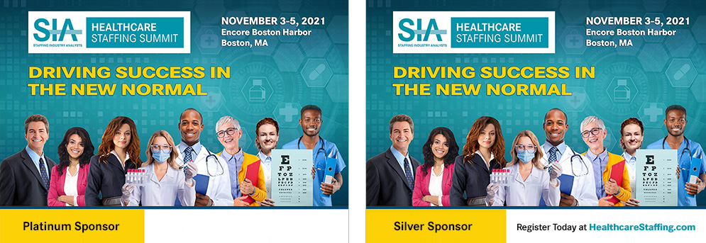 Sponsor Promotion. Sponsor graphics give partners visibility while preserving the hierarchy and consistency of the conference campaign.