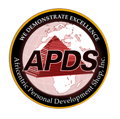 Africentric Personal Development Shop brand identity