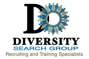 Diversity Search Group logo and brand identity design