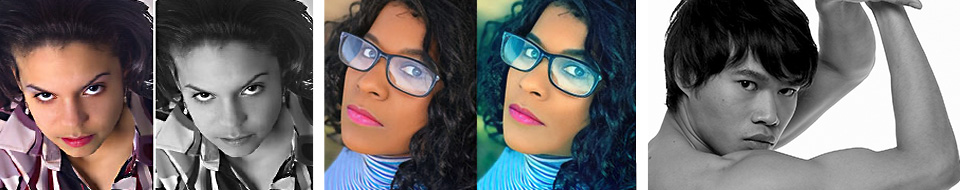 Photo retouching portfolio preview