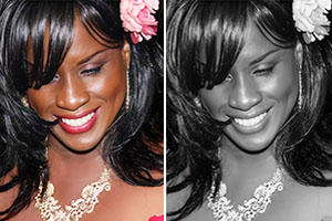 RENEE – Coffee-Loving, California Diva photo retouching study