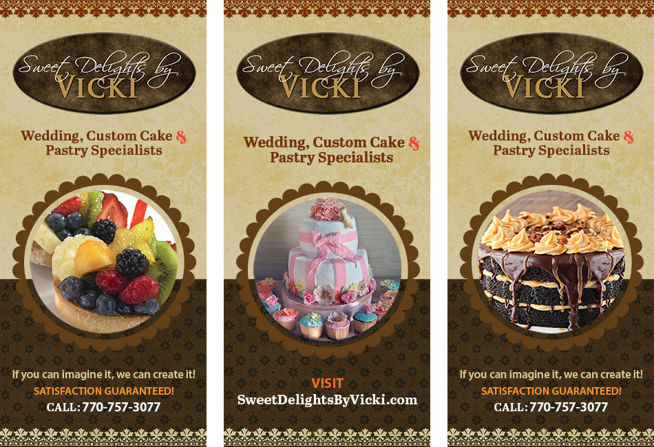 Sweet Delights by Vicki digital and social media ads