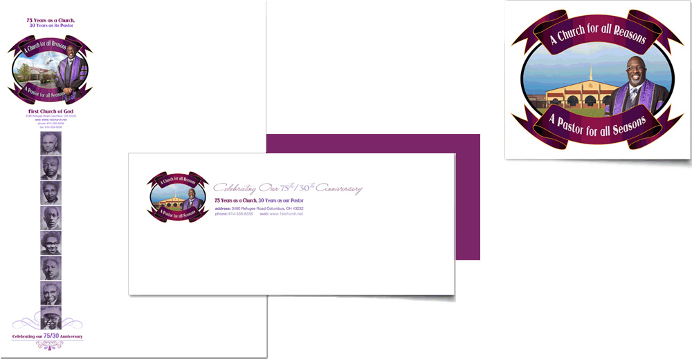 First Church of God 75/30th Anniversary Stationery