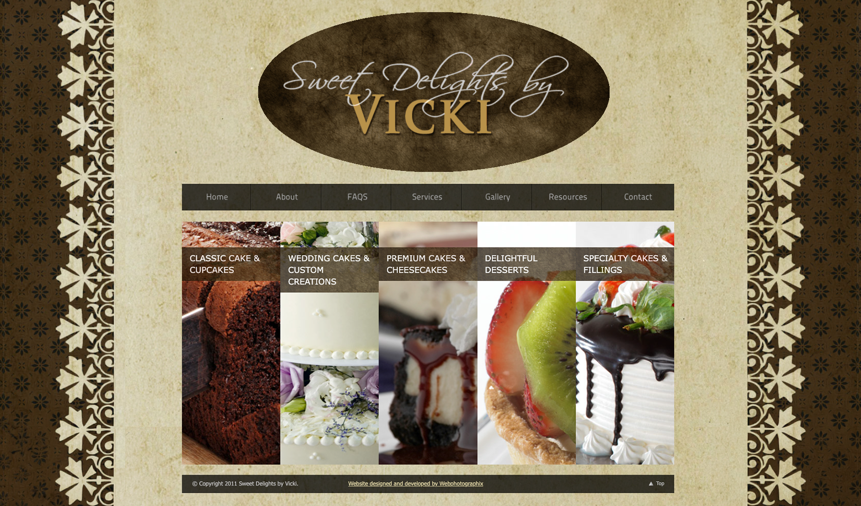 Sweet Delights by Vicki digital and social media ads